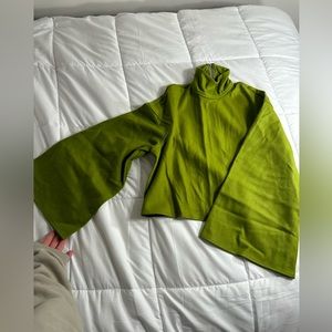 Green sweater